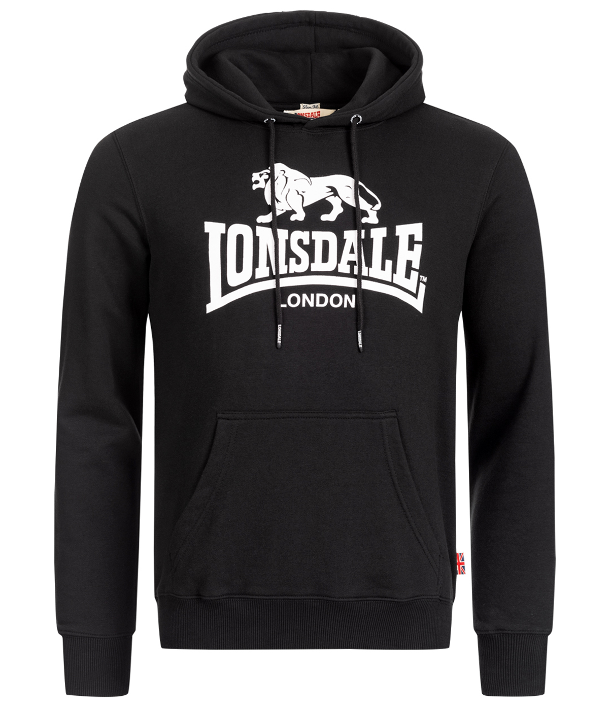 SUDADERA LONSDALE FREMINGTON NEGRA